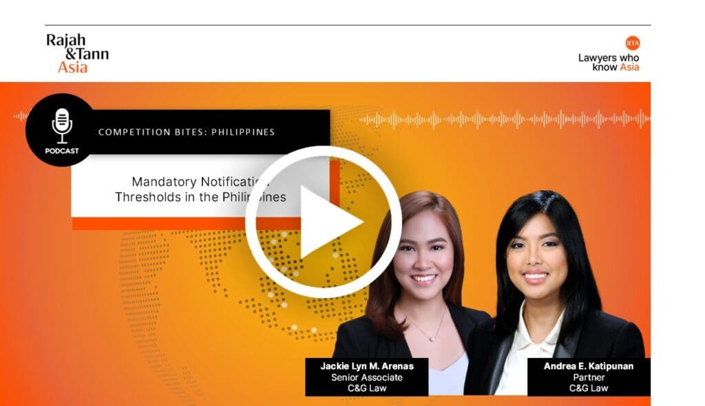 Competition Bites: Mandatory Notification Thresholds in the Philippines