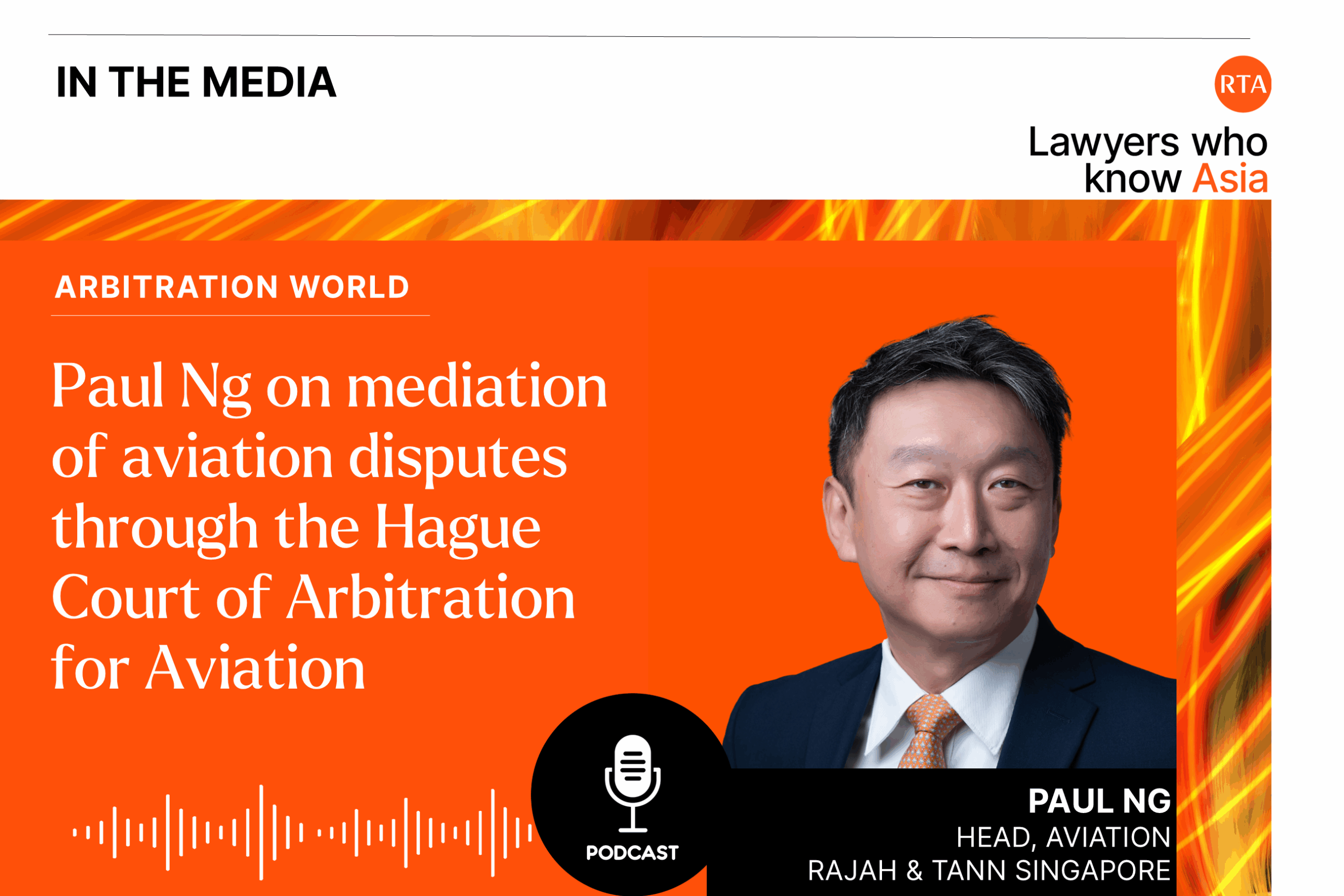 Arbritration World Podcast (Paul Ng)